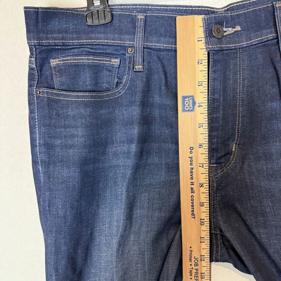 Levi's Jeans Women 32 Blue Denim Stretch 5-Pockets Mid-Rise Slimming Skinny Leg - Picture 14 of 16